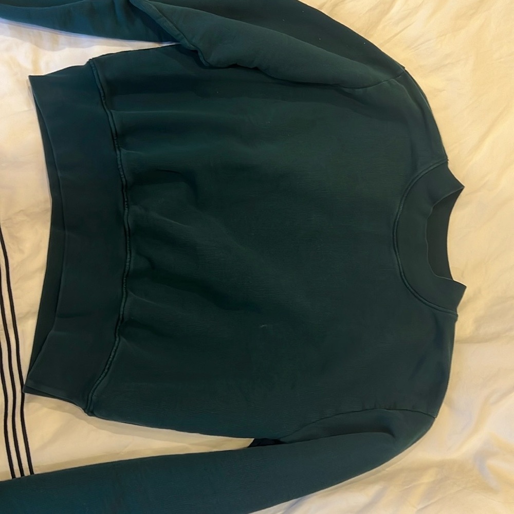 Cotton citizen dark green Milan crew